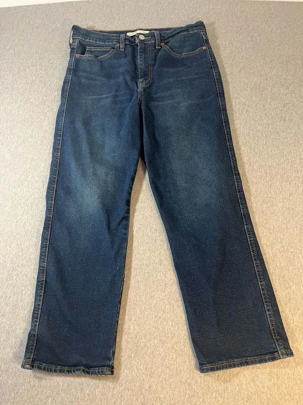 Levi Strauss Signature High Rise Straight Jeans Women’s Size 10 30x25